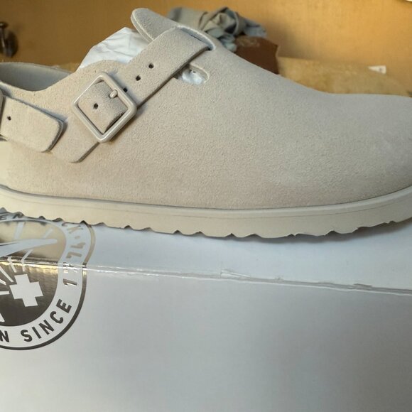 BIRKENSTOCK 1774 Tokio suede clogs, Size: IT39,  white-off - Picture 3 of 5